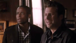 psychicdetectiveagency:  “We’re always thinking the same thing, but then he always