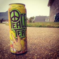 Peace Tea. (: #peace #tea #peacetea #sweetlemontea