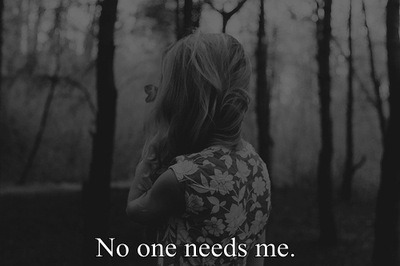 If I didn't think, I'd be much happier