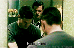 castielthefallenangel:  Hello, Dean 