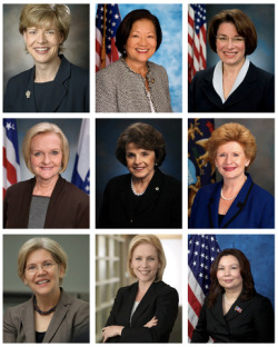 jawnsbejawnin:  ‎#shoutout to having 19 female senators, the most ever in U.S. history…. let’s keep taking steps  