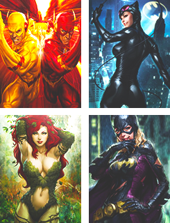  DC Characters by Stanley “Artgerm” Lau (Please do not remove the text or source