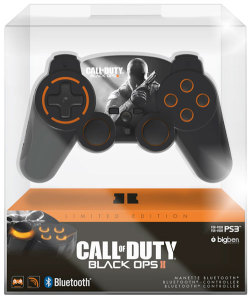 seriously-sarcastic:  PlayStation 3 Call of Duty: Black Ops II bluetooth controller. (Source) 