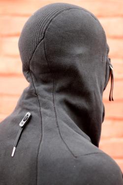obsessional-dreamland:  Boris Bidjan Saberi FW 2012 ninja hood details