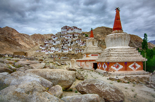 just-wanna-travel:Chemrey Monastery, India