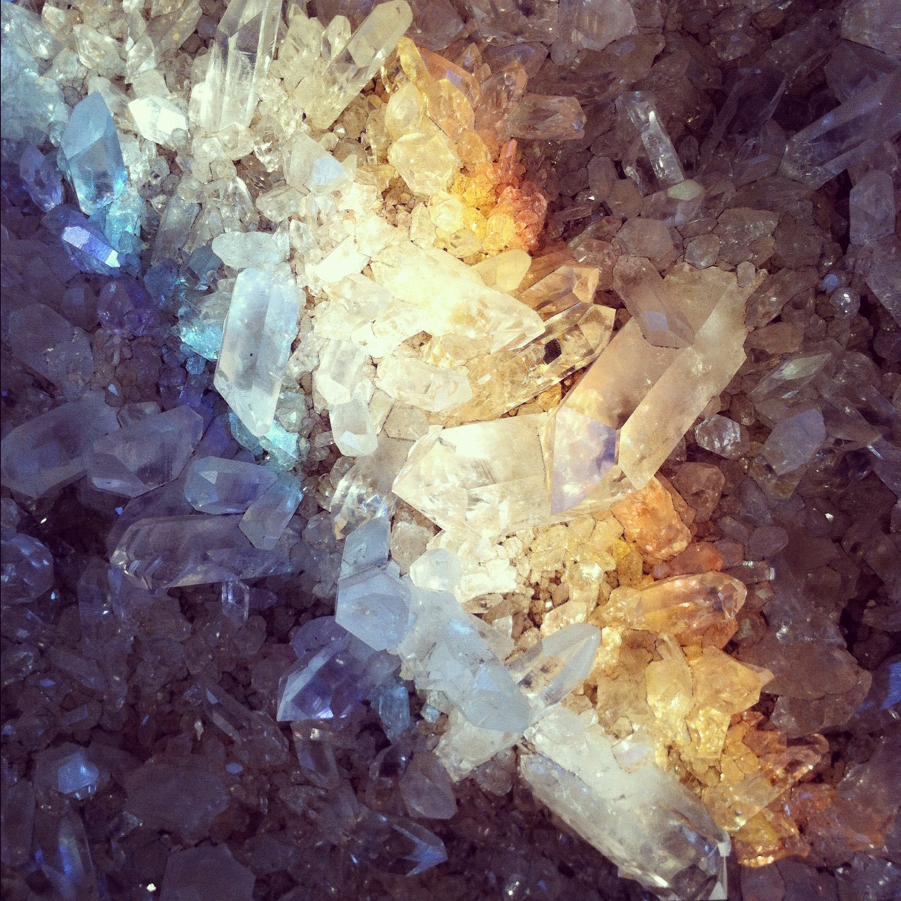 lubbilub:  Quartz crystal in Hot Springs, Arkansas 