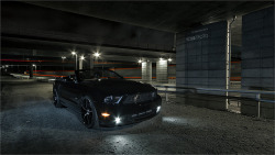 Ford-Mustang-Generation:  Crash—Test:  Mustang In The Dark (By Patrik Karlsson