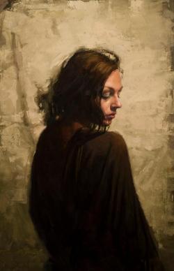 supertownstationwagon:  “untitled (for now)”. Jeremy Mann. 18 x 28 inches. Oil on Panel. 2012. 