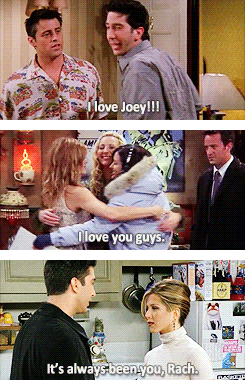 julescobb:  How Friends says “I love you”. 