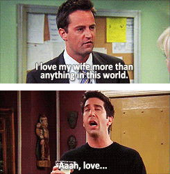 julescobb:  How Friends says “I love you”. 