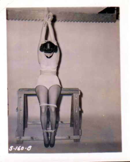 I like to collect vintage bondage pictures. 