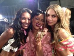 modelsofcolor:  Sharam, Rihanna, & Cara