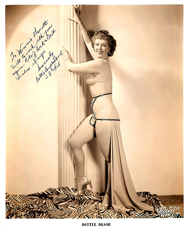   Dottie “Dimples” Deane    aka. “The 3-D Girl”.. A photo from Winnie