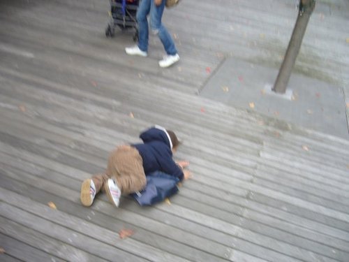  omg i was looking through my cousins pictures and i saw his son walking