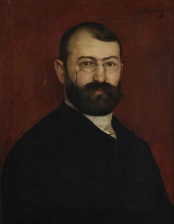 brazenswing:  Dominik Skutecký: Portrét Emanuela Tandlicha, 1902. 