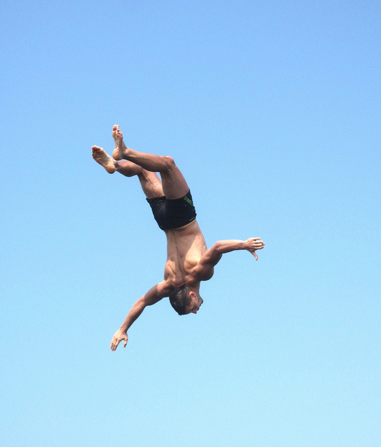 sailingfree: DIVING BOY by picstout on Flickr.