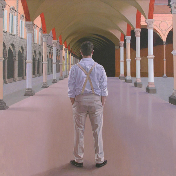 antonio-m:  Bologna I,Iain Faulkner,oil on canvas 