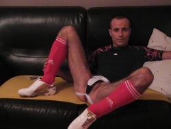 rugbysocklad:  He is kitted and ready! ;-))
