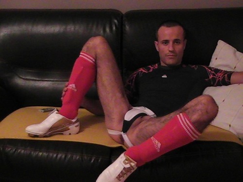 rugbysocklad:  He is kitted and ready! ;-))