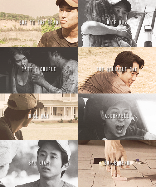 tethrasing-deactivated20170803:  the walking dead character tropes » Glenn Rhee 