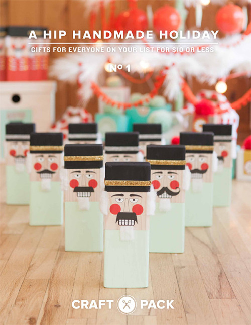 DIY Ebook for $10: A Hip Handmade Holiday: Gifts for everyone on your list for $10 or less here. Thi