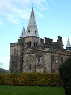 vwcampervan-aldridge:  Alton Towers, the actual Alton Castle , a Catholic Seminary in Alton Village, Staffordshire. England. 