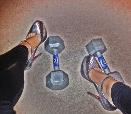 Red bottom work out