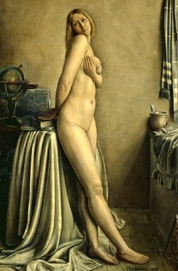 polymorphous2:  La Langoureuse[1] (1932), female nude by François Barraud 
