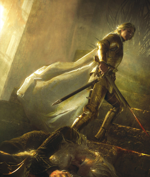 xzxmvndivz:ser jaime lannister claims the throne…love how gilded this isIs this michael komarck? I L