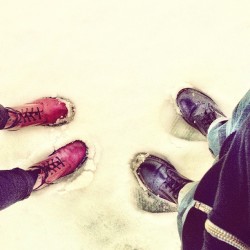 Met Frankie Marin today. He&rsquo;s absolutely wonderful. Had margaritas and shot a few shots on his rooftop at sunset. It&rsquo;s been a good day. #drmartens #docs #boots #nyc #snow #hattiewatson #frankiemarin