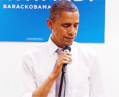 viarga:splinteryourspine:President Barack Obama openly weeping as he talks to his campaign volunteer