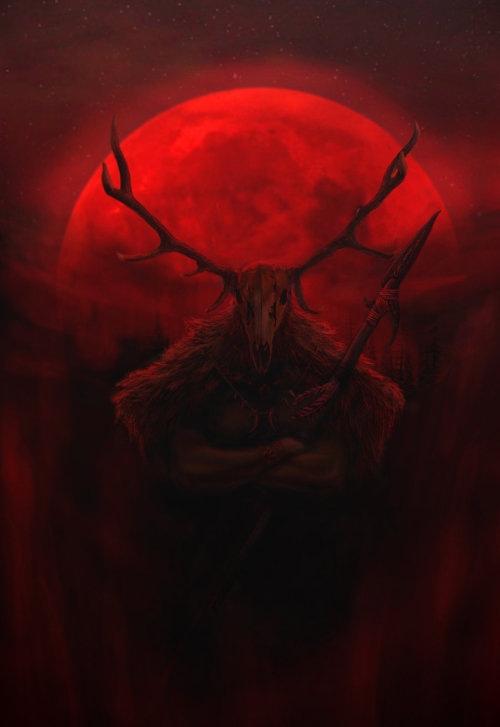 baneofkings: Hircine by ~Swietopelk