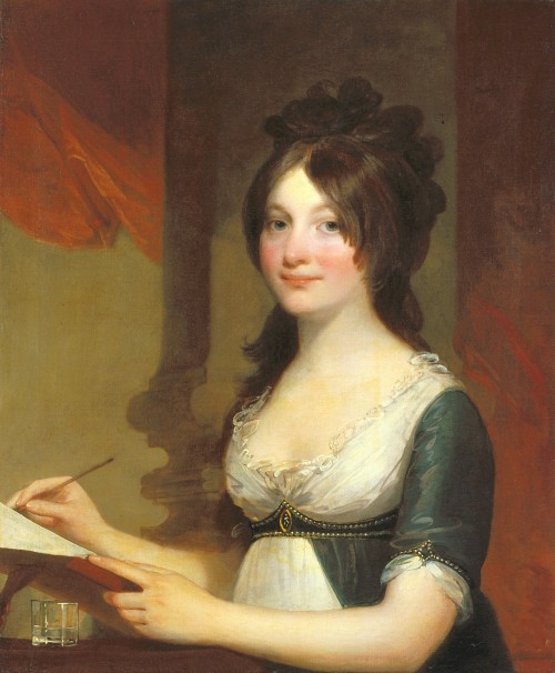 Portrait of a Young Woman (1802-04). Gilbert Stuart (American, 1755-1828). Oil on canvas. India