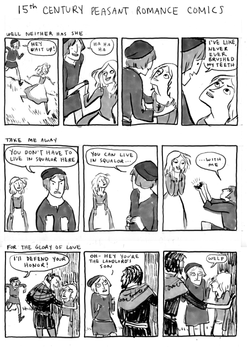 katherineofvalois:AW YISS PEASANT COMICS BY KATE BEATON