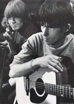 rollingstoned:  BRIAN JONES et KEITH RICHARDS