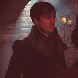 ponamelia-moved-to-gillansq-blog:  - You think you’re The Mad Hatter. - My name’s Jefferson. 