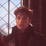 ponamelia-moved-to-gillansq-blog:  - You think you’re The Mad Hatter. - My name’s Jefferson. 