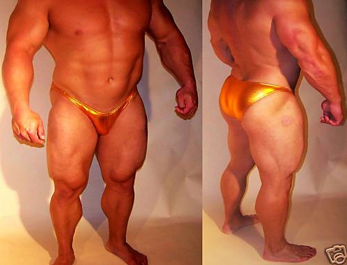 speedozone:  Golden muscle god!