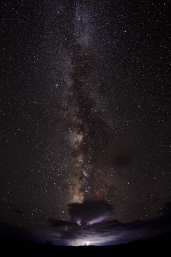 mirroir:  Milky Way Thunder Storm 