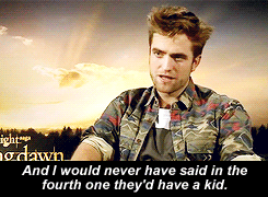 Robert Pattinson Says Stuff Sometimes