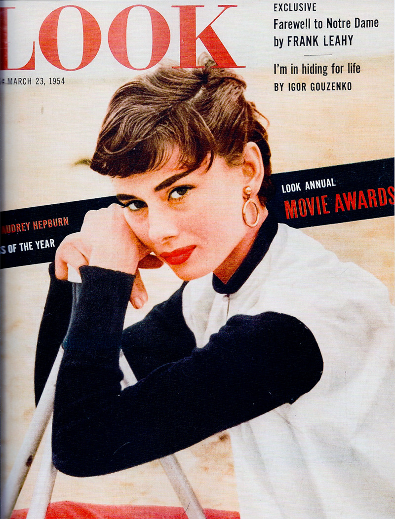 Rare Audrey Hepburn — Magazine covers from the 1950s featuring