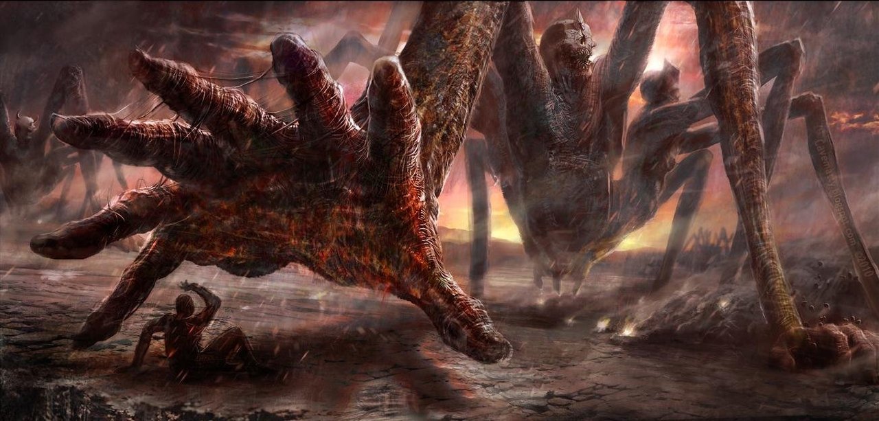 timetorn:  Hell’s Spiders 