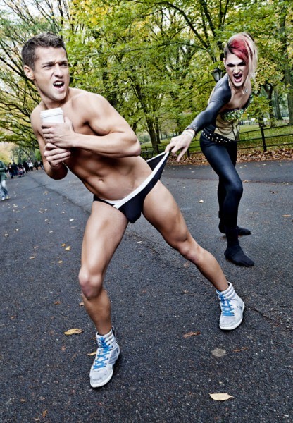 andrewchristian:  Video shoot by The Underwear Expert.
