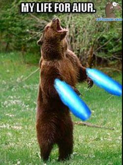 mfovermind:  Hehh.. as if bears weren’t scarey enough, now they have psi blades.