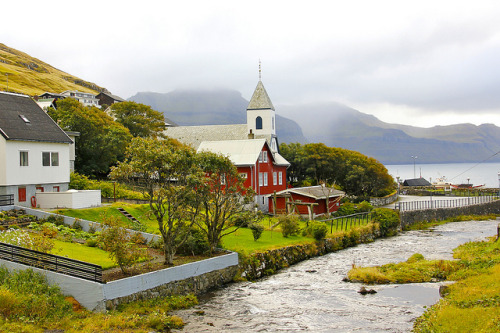 just-wanna-travel:Kvivik, Faroe Islands