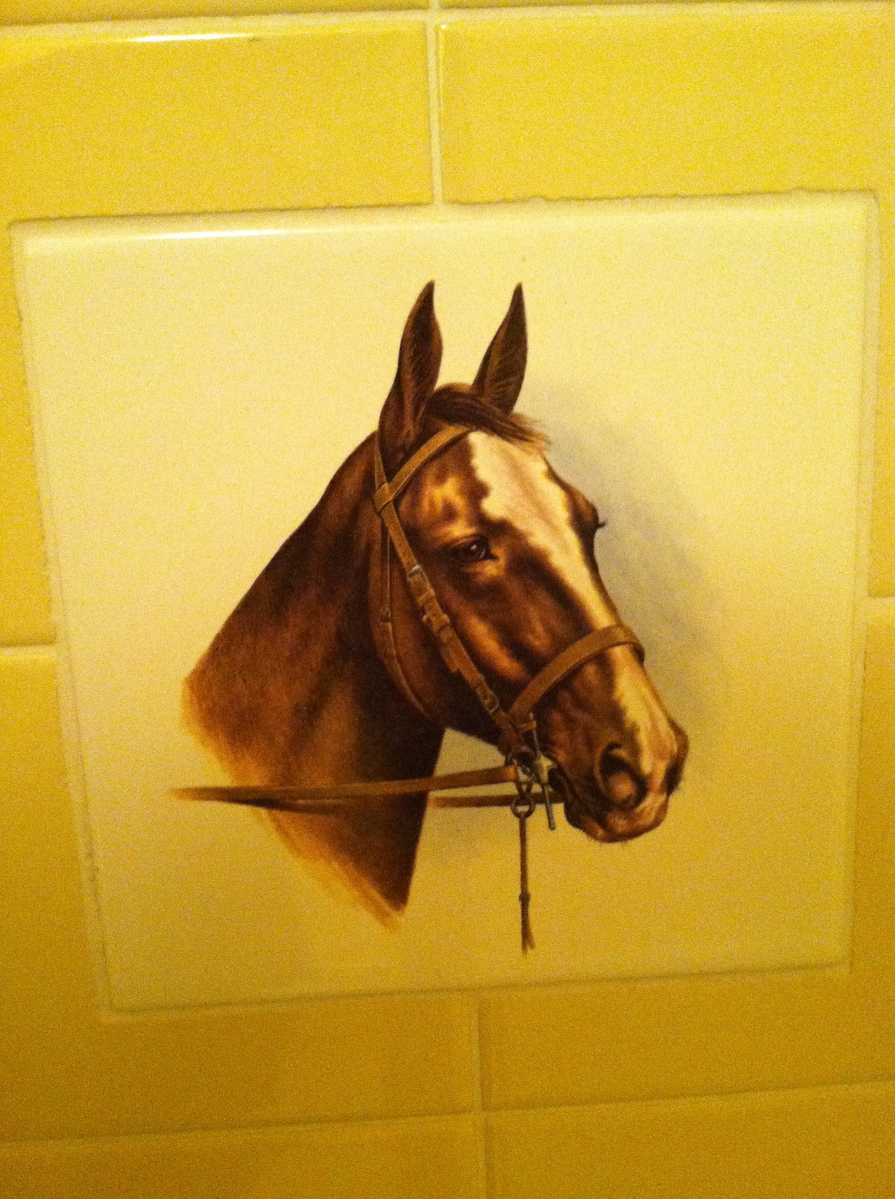 ohshititsgreg:  We bought this house without knowing there is a single horse tile