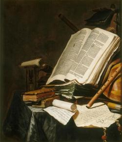 a-l-ancien-regime:  Books and musical instruments