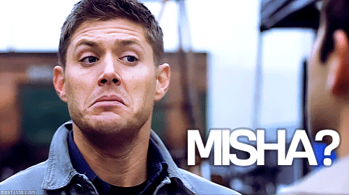 kneeling-superwholock-whore:  kimbborglin:  … Misha?  The look on his face will literally keep me going for the rest of my life. 