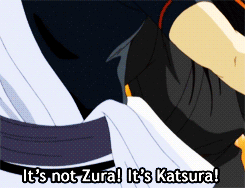 It's not ______! It's Katsura! 