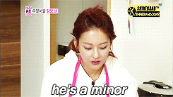 junmyeon:  yoon se ah’s reaction when she found out kai is a minor 